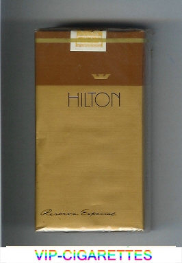 Hilton Reserva Especial 100s cigarettes soft box