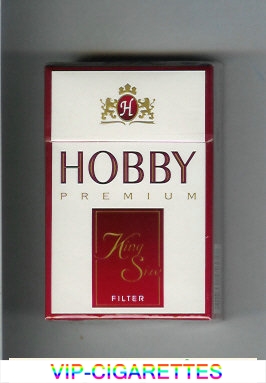 Hobby Premium Filter cigarettes hard box