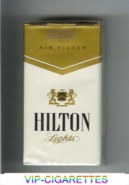 Hilton Lights Air Filter 100s cigarettes soft box