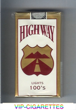 Highway Lights 100s cigarettes soft box