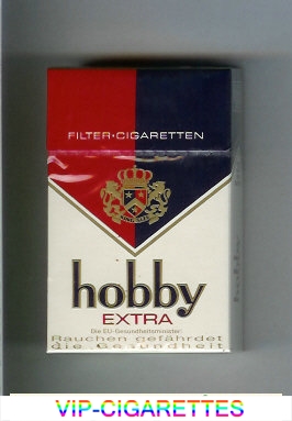 Hobby Extra Filter cigarettes hard box