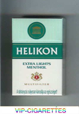 Helikon Extra Lights Menthol Multifilter cigarettes hard box