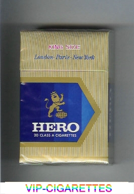 Hero cigarettes hard box