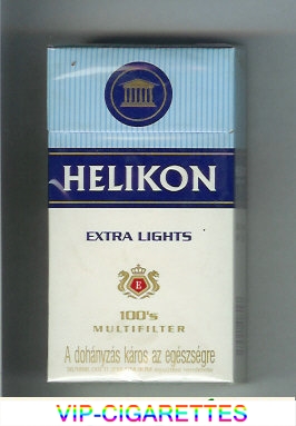 Helikon Extra Lights 100s Multifilter cigarettes hard box