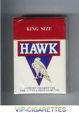 Hawk cigarettes hard box