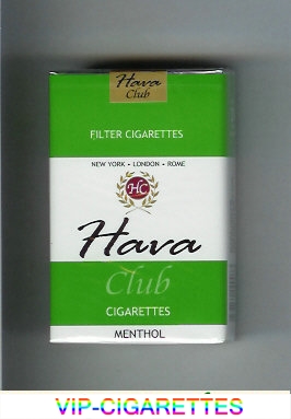 Hava Club cigarettes Menthol soft box