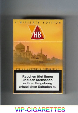 HB hard box Limitierte Edition cigarettes