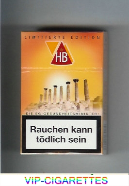 HB Limitierte Edition cigarettes hard box