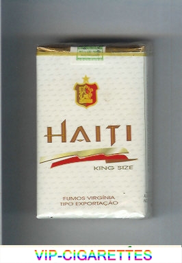 Haiti King Size cigarettes soft box