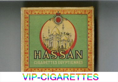  In Stock Hassan Cigarettes Egyptiennes wide flat hard box Online