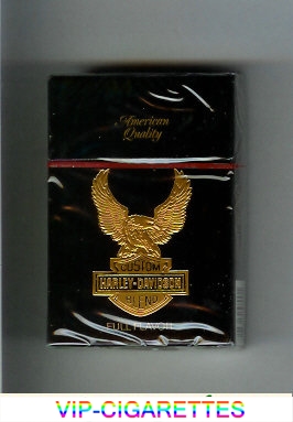Harley-Davidson Full Flavor cigarettes hard box