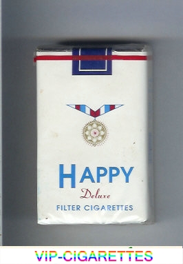 Happy Deluxe Filter cigarettes soft box