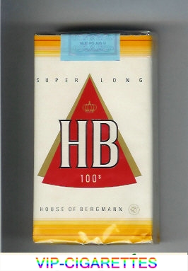 HB 100s House of Bergmann cigarettes soft box