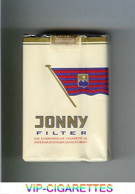 Jonny Filter white cigarettes soft box