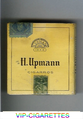 H.Upmann Sigarros cigarettes wide flat hard box