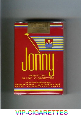 Jonny American Blend red cigarettes soft box