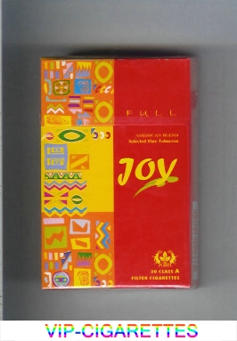 Joy Full American Blend cigarettes hard box