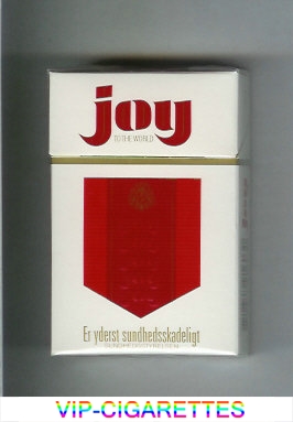 Joy To The World cigarettes hard box