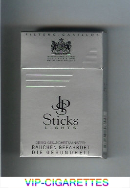 John Player Special Sticks Lights grey cigarettes hard box