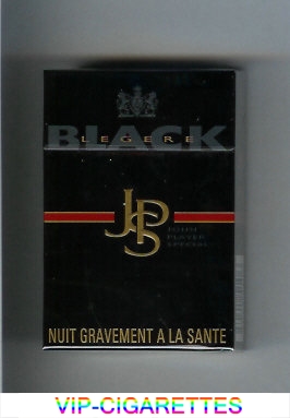 John Player Special Black Legere black cigarettes hard box