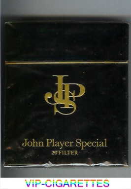 John Player Special 20 Filter 100s cigarettes wide flat hard box