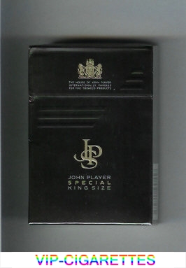 John Player Special cigarettes hard box