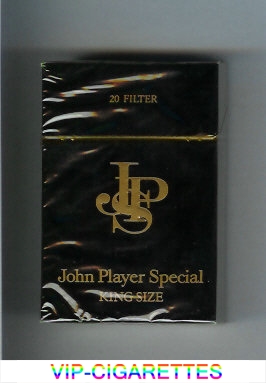 John Player Special King Size 20 Filter cigarettes hard box