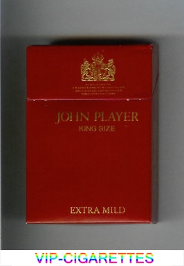 John Player Extra Mild cigarettes hard box