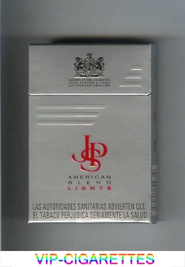 John Player Special American Blend Lights grey red cigarettes hard box