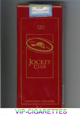 Jockey Club 120s dark red cigarettes soft box