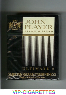 John Player Premium Blend Ultimate 2 35s cigarettes hard box