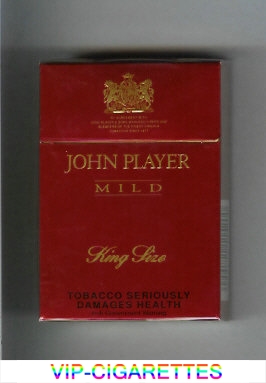 John Player Mild cigarettes hard box