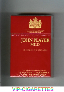 John Player Mild Im Rauch Nikotinarm cigarettes hard box