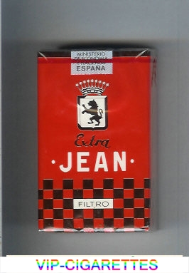 Jean Extra red Filtro cigarettes soft box