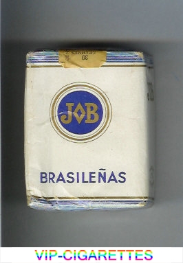 JOB Brasilenas white and blue cigarettes soft box