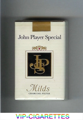 John Player Special Milds white and black cigarettes soft box