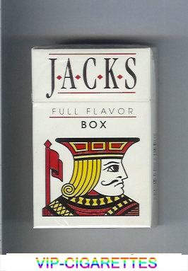 Jacks Full Flavor Box cigarettes hard box