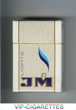 JM Lights cigarettes Hard box