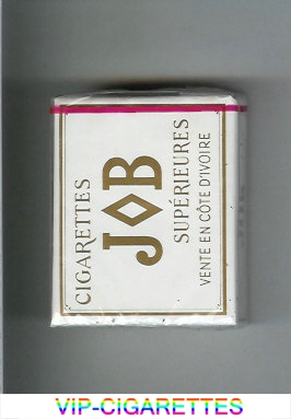 JOB Superieures white cigarettes soft box