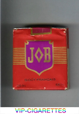 JOB Gout Francais red cigarettes soft box