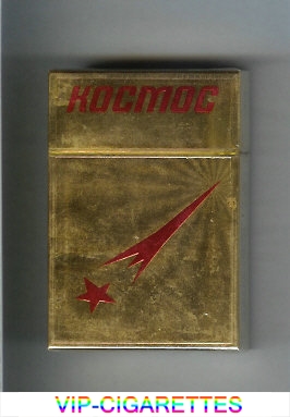 Kosmos T gold cigarettes hard box