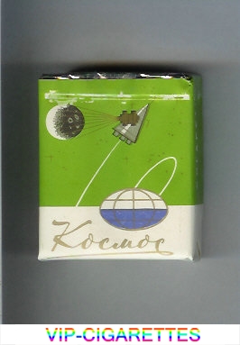 Kosmos T Green Short cigarettes soft box