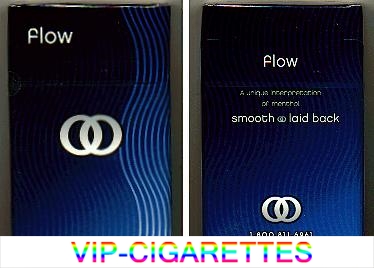 Kool Flow A unique interpretation of menthol cigarettes hard box