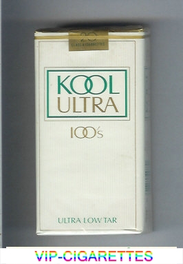 Kool Ultra 100s cigarettes soft box