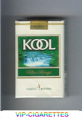 Kool Classic Menthol Filter Kings cigarettes soft box