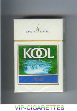 Kool Milds Menthol cigarettes hard box