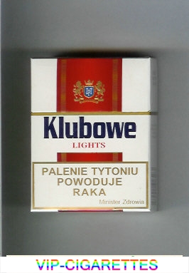 Klubowe Lights cigarettes hard box