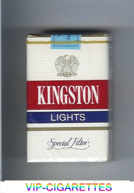 Kingston Lights Special Filter cigarettes soft box