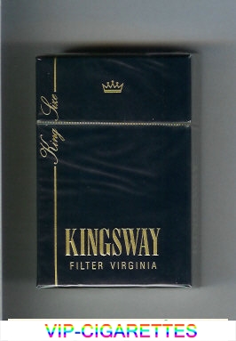 Kingsway cigarettes hard box