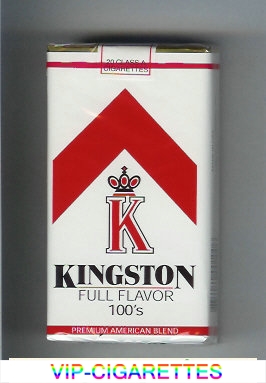 Kingston K Full Flavor 100s cigarettes soft box